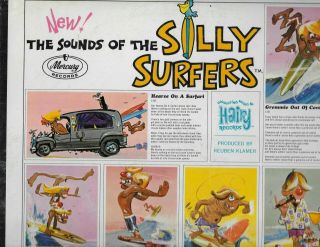 Silly Surfers On Lp " The Sounds Of.  " Surfer Sound,  Big Daddy Roth 1964