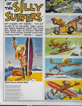 SILLY SURFERS on LP 