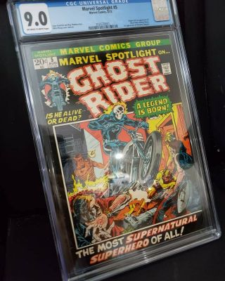 Marvel Spotlight 5 Cgc 9.  0 First Appearance Of Ghost Rider
