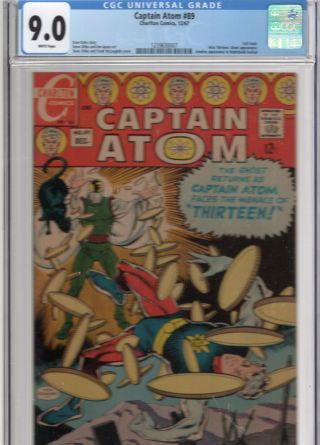 Captain Atom 89 1967 Ditko C/a 1st App 
