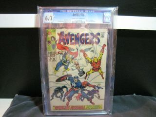 The Avengers 58 Cgc 6.  0 Cream To Off White Pages