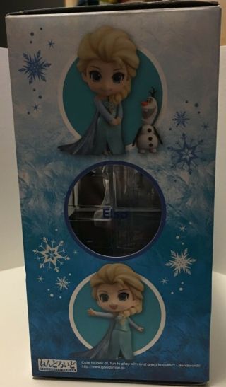 AUTH NENDOROID 475 FROZEN ELSA &Olaf Good Smile Company Disney PVC Figure Anime 3