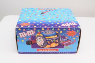 Vtg M&m Karaoke Machine In An Open Box Sing A Long Cassette