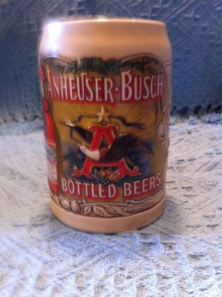 Nos 1991 Anheuser - Busch Bottled Beer Mug