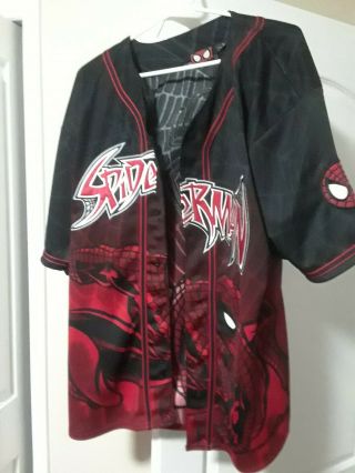 Spiderman Baseball Jersey Pre - Owned