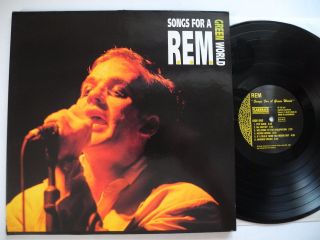 R.  E.  M.  /rem Rare Live 2 Lp: Songs From A Green World Orlando 1989 Near