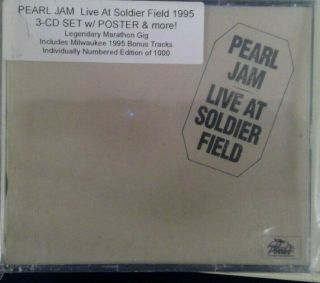 Pearl Jam Live At Soldier Field Cd Set In