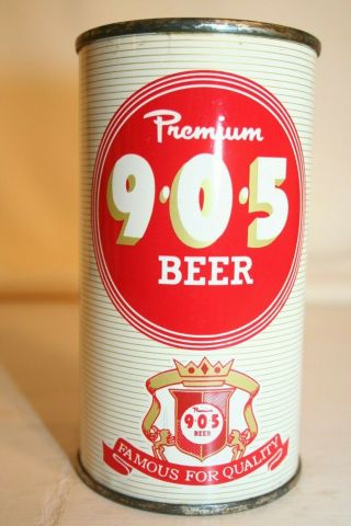 905 Premium Beer 12 Oz Flat Top - Drewrys Ltd Usa Inc. ,  South Bend,  Indiana