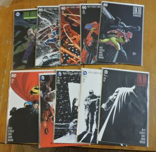 Batman Dark Knight Iii The Master Race 1 - 9,  Last Crusade 1st Prints Nm