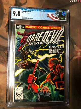 Daredevil (1st Series) 168 1981 Cgc 9.  8 1st Elektra