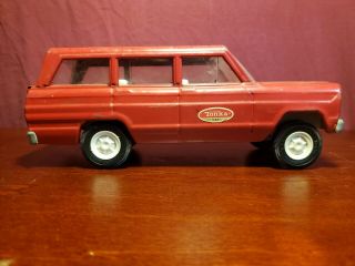 1970 - 1973 Red Jeep Wagoneer Tonka Truck - Vintage Manufacture