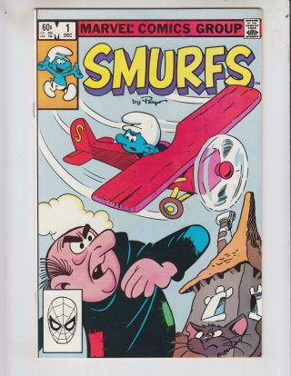 Smurfs 1 Nm - (9.  2) 12/82 Tons Of Fun Great Cartoon Comic