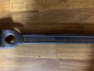 Vintage M.  Klein & Sons Cat 3146 Bell System B 2 - 56 Tool Wrench 3