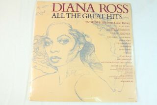 Diana Ross All The Greatest Hits 2 Lp 1981 Rare Rca Club Edition - Factory
