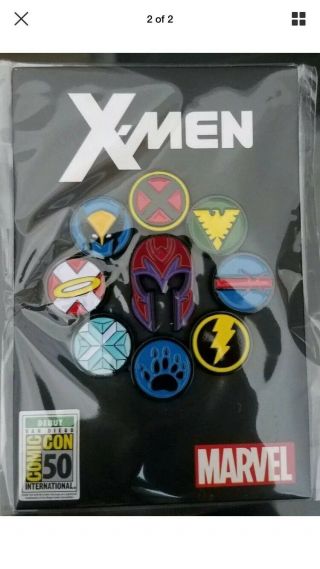 Sdcc 2019 Marvel X - Men Enamel Pin Debut Exclusive Toynk -