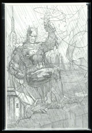 Justice League 1 - 1:500 Jim Lee Sketch Cover - Nm