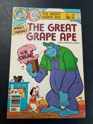 The Great Grape Ape 1 Charlton 1976 Hard To Find