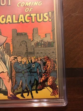 Fantastic Four 48 CGC 6.  5 First Galactus And Silver Surfer Freshly Graded 4