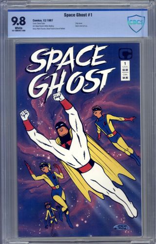 Space Ghost 1 (comico 1987) Cbcs 9.  8 Steve Rude,  Willie Blyberg