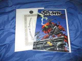 Spawn 137 Signed Art Comic By Greg Capullo W/coa Todd Mcfarlane Art