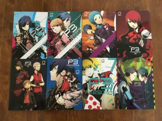 Persona 3 Manga (english) Volumes 1 - 8 In