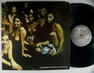 Jimi Hendrix Experience Electric Ladyland Import Lp U.  K.  Track Record Reissue