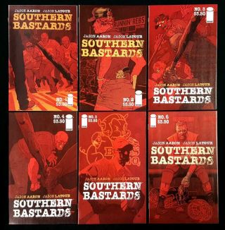 Southern Bastards 1,  2,  3,  4,  5,  6 Image Comics Run Of 6 Jason Aaron Latour