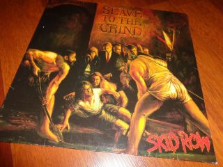 Skid Row ‎– Slave To The Grind.  Org,  1991.  In.  Very Rare