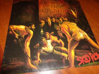 Skid Row ‎– Slave To The Grind.  org,  1991.  in.  very rare 6