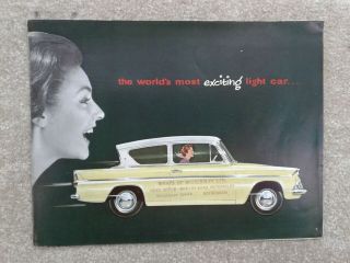 Ford Anglia Sales Brochure 2/v6919/960 World 