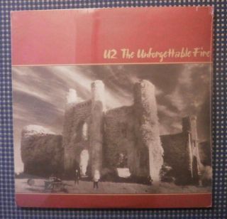 Rare Still U2 The Unforgettable Fire 1984 12 " Vinyl Record Lp