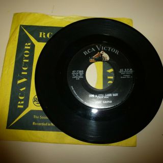 ROCKABILLY 45 RPM RECORD - JOEY CASTLE - RCA VICTOR 47 - 7283 2