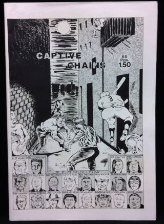 Raymond Pettibon Captive Chains 1978 Comic Book Punk Zine Black Flag