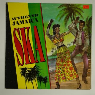 V/a " Authentic Jamaica Ska " Reggae Lp K&k
