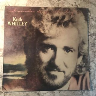Keith Whitley I Wonder Do You Think Of Me 9809 - 1 - R Rare 1989 Vg,  Vinyl Record