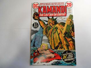 Kamandi,  The Last Boy On Earth 1 1972,  Dc Jack Kirby Early Bronze Age Key