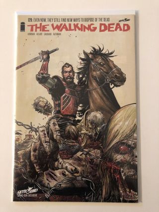 Sdcc 2014 Image The Walking Dead 129 Exclusive Variant/ Nm Nm,