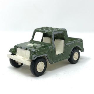 Vintage Tootsietoy Military / Army Jeep and Howitzer (1969) Die Cast USA 2