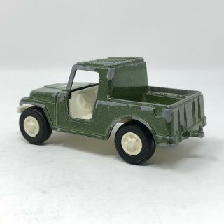 Vintage Tootsietoy Military / Army Jeep and Howitzer (1969) Die Cast USA 5