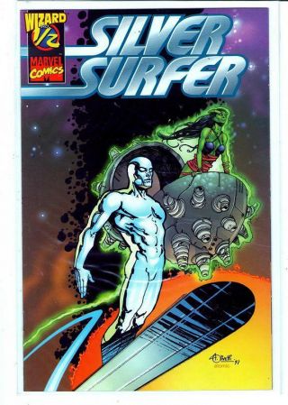 Silver Surfer 1/2 Half Wizard Mail Away Issue 9.  6