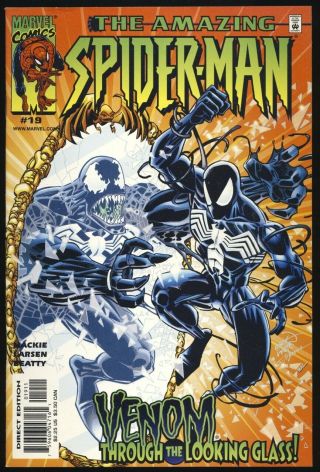 Spider - Man Vol 2 19 (460) 2000 Venom Erik Larsen Low Print Run