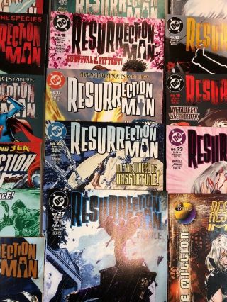 Resurrection Man 1 - 27 Complete Set,  One Million 1,  000,  000 Dc Comics 5