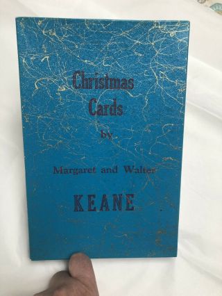 1963 Margaret Keane Big Eyes 8 Christmas Card Designs Vintage With Envelopes