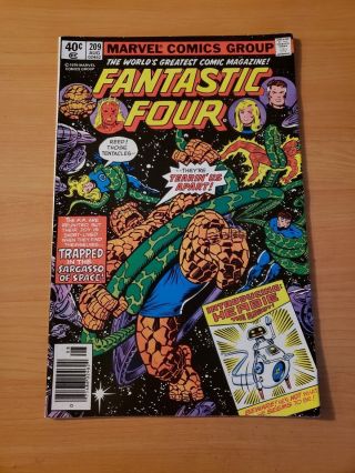 Fantastic Four 209 Very Fine - Near Nm 1979 Marvel Comics