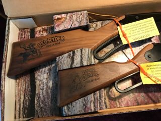 Daisy Red Ryder And Little Beaver Air Rifle Set.