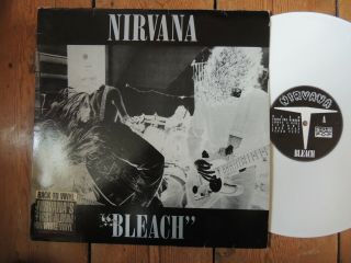 Nirvana - Bleach Sub Pop Lp White Vinyl
