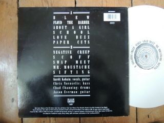 NIRVANA - BLEACH Sub Pop LP White vinyl 2