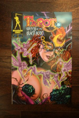 TAROT WITCH OF THE BLACK ROSE 1 Variant 2nd Print Broadsword Jim Balent w/LITHO 2