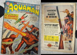 Dc Superman National Comics Aquaman And Aqualand Fire Trolls No.  1