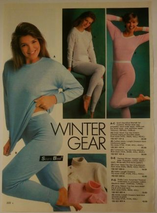 1990 Vintage PAPER PRINT AD nylon panties cotton brief women lingerie underwear 2
